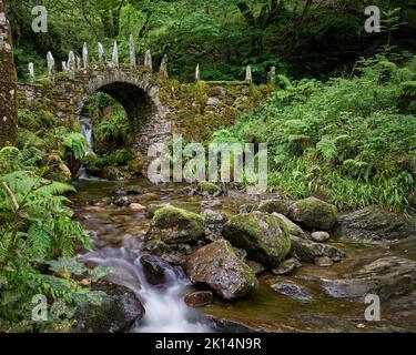 Fairy Bridge of Glen Creran, Scotland Stock Photo