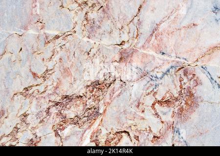Texture and background marble surface with pink veins Stock Photo