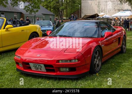 1991 Honda NSX ‘J275 OFX’ on display at the June Scramble held at the Bicester Heritage Centre on the 23rd April 2022 Stock Photo