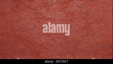 Red Wall Texture Inside background, vintage red and brown empty wall for editing text present on free space Backdrop. Stock Photo