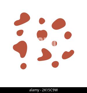 Ground brown icon isolated on white background vector illustration. Symbol of nature and organic growth. Ecology the environment and ecological elemen Stock Vector