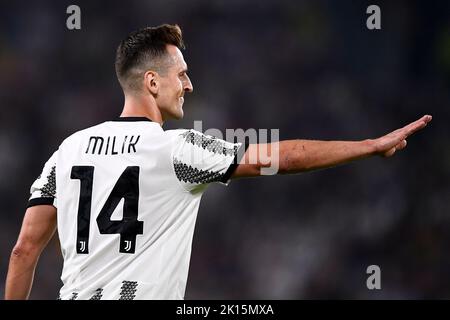 Arkadiusz Milik (Juventus) During The UEFA Champions League Group H ...