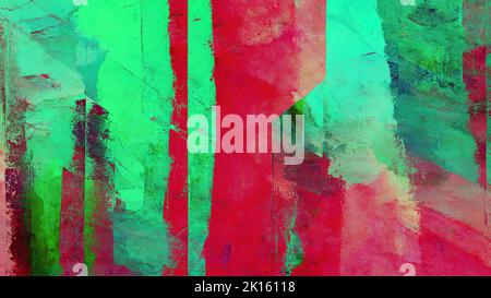 Glitch background overlay, distorted noise, interference imitation. Stock Photo