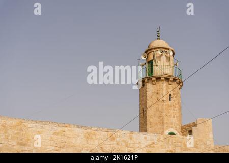 Tower at the Chapel of the Ascension, Mount of Olives Stock Photo