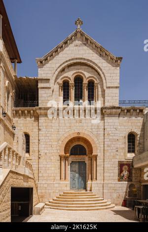 The Church of Our Lady of Sorrows, Old City of Jerusalem Stock Photo