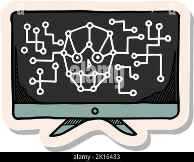 brain neurons cartoon vector illustration Stock Vector Image & Art - Alamy