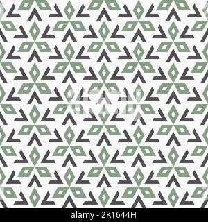 Stylish seamless geometric pattern design. All over repeat texture design. Abstract background of hexagons for surface printing Stock Vector