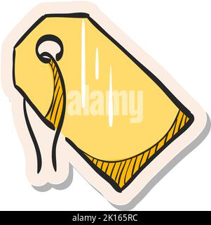 Hand tag icon, cartoon style Stock Vector Image & Art - Alamy