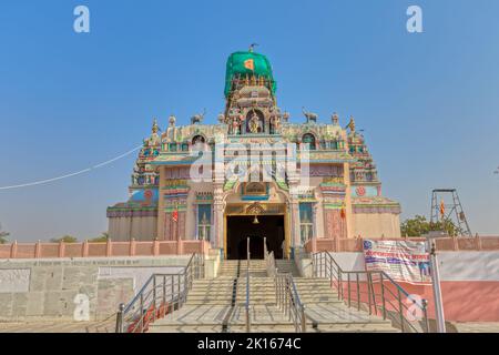 Giriraj Dharan Mandir temple Stock Photo