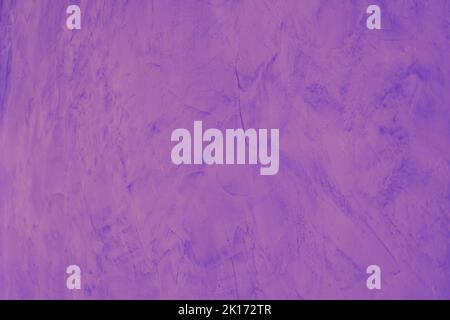 Purple Modern abstract background. Violet venetian plaster texture Venetian stucco wall color trends. High resolution texture. Stock Photo
