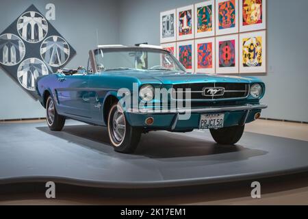 1965 Ford Mustang Project 50 (first generation convertible) Stock Photo