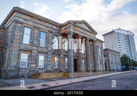 Hamilton Sheriff Court, Lanarkshire. Picture date: Friday September 16, 2022. Stock Photo