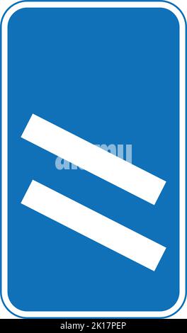 Motorway Countdown 1 2 and 3 Markers Stock Vector Image & Art - Alamy