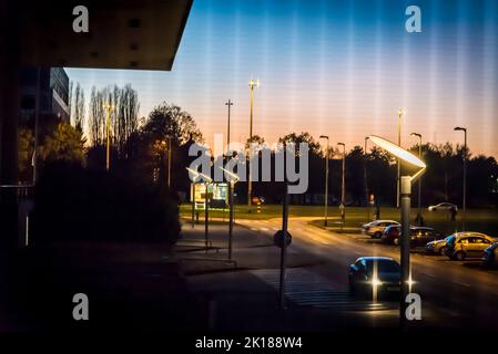 Urban Landscape, Zagreb, Croatia Stock Photo