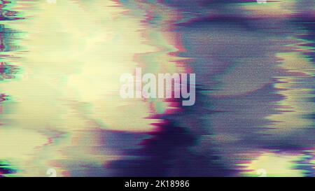 Glitch overlay static noise vhs distortion texture Stock Photo - Alamy
