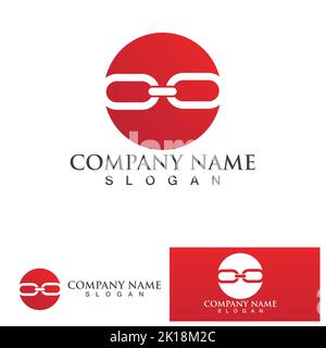 Business corporate abstract unity vector logo design template Stock Vector