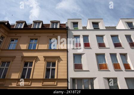 Old Spandauer Quarter. Mitte, Berlin. Germany Stock Photo