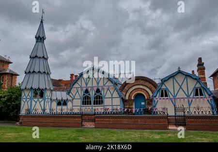 The Pump Rooms, Tenbury Wells, Worcestershire Stock Photo