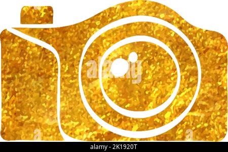 gold camera shutter icon- vector illustration Stock Vector Image & Art ...