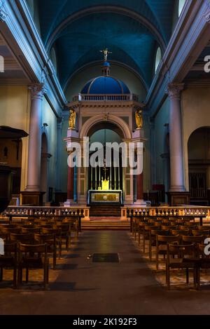 Our Most Holy Redeemer, a late 19th-century church in Clerkenwell, London, England, UK Stock Photo