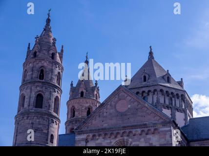 St Peter's Cathedral, Wormser Dom, Worms, Rhineland-Palatinate, Germany Stock Photo