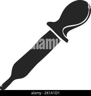 Hand drawn eyedropper vector illustration Stock Vector