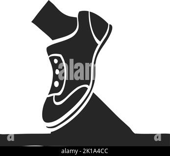 Hand drawn Starting block vector illustration Stock Vector