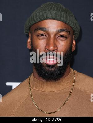 Hollywood, USA. 16th Sep, 2022. HOLLYWOOD, LOS ANGELES, CALIFORNIA, USA - SEPTEMBER 16: Monti Washington arrives at the Los Angeles Premiere Of Netflix's 'A Jazzman's Blues' held at the Netflix Tudum Theater on September 16, 2022 in Hollywood, Los Angeles, California, USA. (Photo by Xavier Collin/Image Press Agency) Credit: Image Press Agency/Alamy Live News Stock Photo