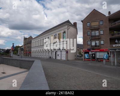 Lokeren, Belgium, August 27, 2022, cityscape with a view of the city museum of Lokeren in Belgium Stock Photo