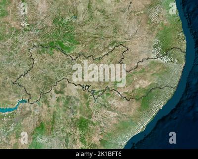 Pernambuco, state of Brazil. High resolution satellite map Stock Photo