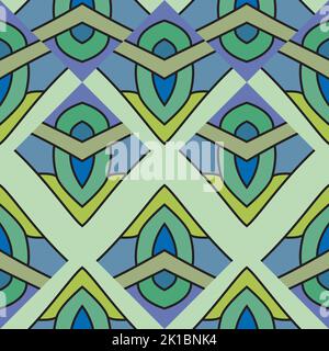 Abstract trendy seamless patterns set with hand drawn colorful shapes Stock Vector