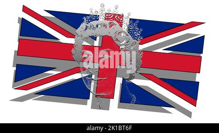 1993☆Queen☆ ヴィンテージ フラッグ UK Flag ©Queen Queen Union Jack Flag UK memorabilia (433824) LICENSED FLAG