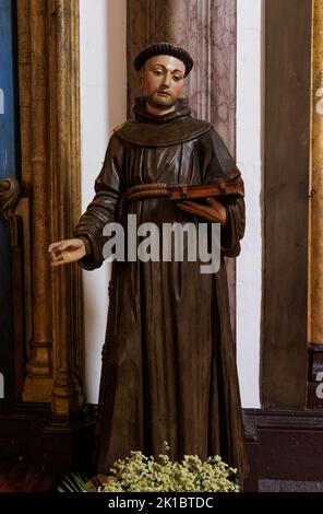 Funchal Cathedral, Madeira, Portugal Stock Photo