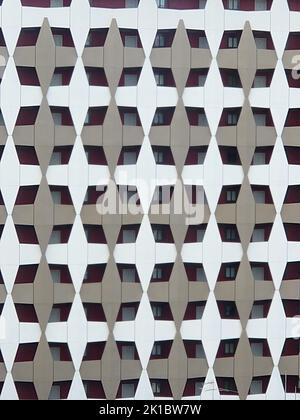 A vertical seamless pattern with geometric shapes Stock Photo