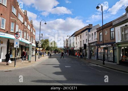 Ipswich, Suffolk, UK - 17 September 2022 : Tacket Street general view. Stock Photo