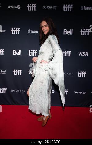 Toronto, Canada. 17th Sep, 2022. Avital Lvova attends the Closing Night Gala Premiere of 'Daliland' at Roy Thomson Hall on September 17, 2022 in Toronto, Ontario. Photo: PICJER/imageSPACE/Sipa USA Credit: Sipa USA/Alamy Live News Stock Photo