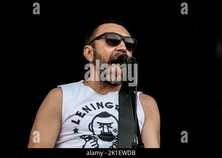 LENINGRAD SZIGET Festivall, Budapest, HUNGARY , 11/08/2014 Florent 'MrCrash' B. Stock Photo