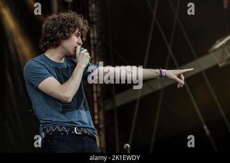 THE KOOKS SZIGET Festivall, Budapest, HUNGARY , 17/08/2014 Florent 'MrCrash' B. Stock Photo