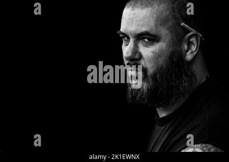 Singer Phil Anselmo of the heavy metal band Pantera is shown performing ...