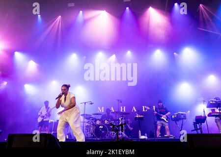 Biddinghuizen, Netherlands 20 august 2022  Mahalia live at Lowlands Festival 2022 © Roberto Finizio/ Alamy Stock Photo