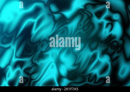 Background gradient grainy texture. Wallpaper fluid blue and cyan tones. Stock Photo