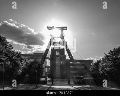 Zollverein colliery industrial monument in Essen Stock Photo