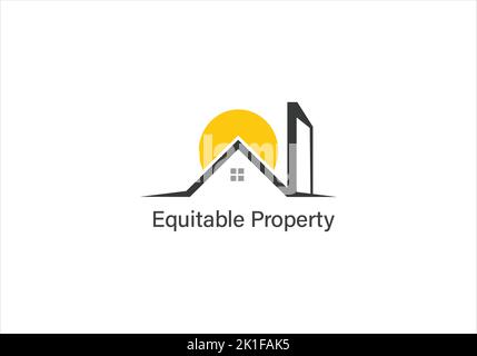 real estate logo design vector template Stock Vector