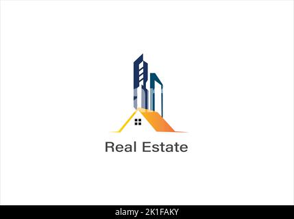 Real Estate Logo design template. Roofing logo vector Stock Vector ...