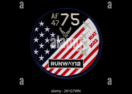 RIAT 2022 Themed PVC Patch celebrating the 75th anniversary of the U.S ...