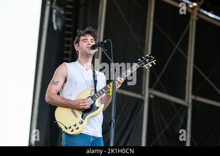 Alexander 23 (Alexander Glantz) during the Life Is Beautiful Music Festival on September 17, 2022, in Las Vegas, Nevada (Photo by Daniel DeSlover/Sipa USA) Stock Photo