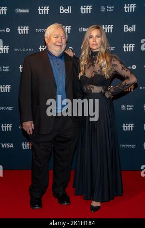 Donald Shebib and Ashley Bryant (R) attend the "Nightalk" Premiere ...