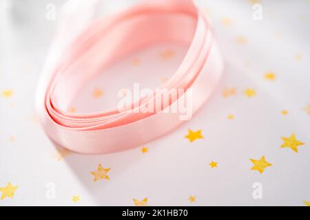 Unicorn hot chocolate mix Stock Photo