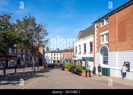 Market Square, Hinckley, Leicestershire, England, United Kingdom Stock Photo