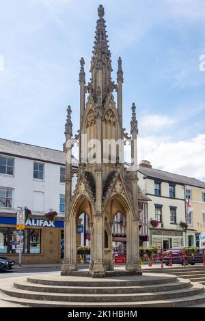 The Burton Memorial, High Street, Daventry, Northamptonshire, England, United Kingdom Stock Photo